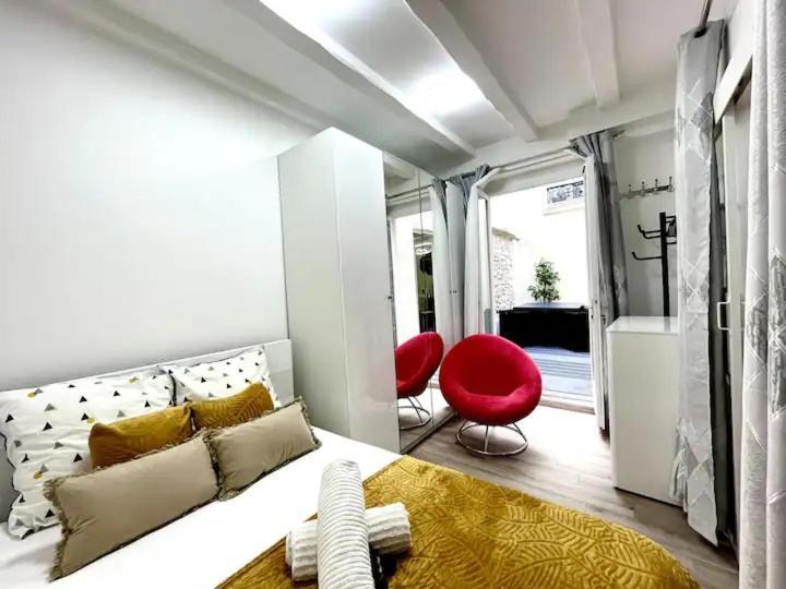Exceptionnelle maison de ville ✧Cour privée ✧Métro Parigi Esterno foto